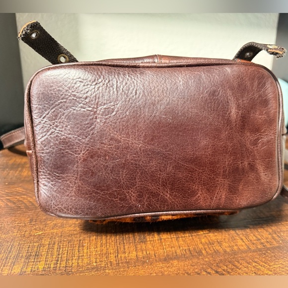 Patricia Nash Alencon Leopard Print Backpack - Picture 7 of 15